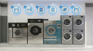 Hệ Thống Giặt Là Cao Cấp JAHAN – Giải Pháp Đầu Tư Giặt Sấy Hiệu Quả & Bền Vững